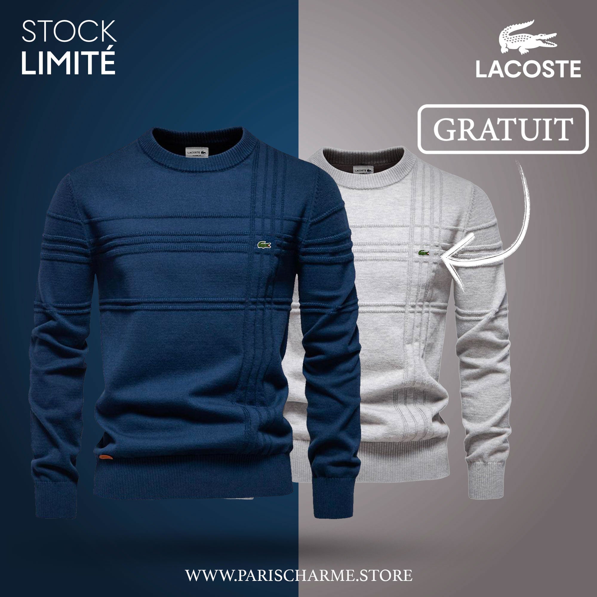 LC™ 1+1 Textured Men's Sweater (CLEARANCE)