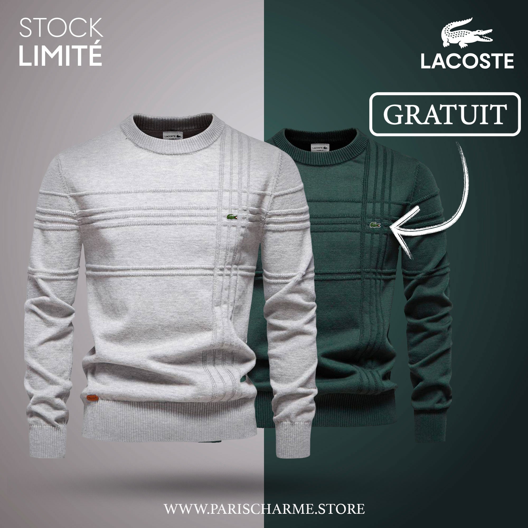LC™ 1+1 Textured Men's Sweater (CLEARANCE)