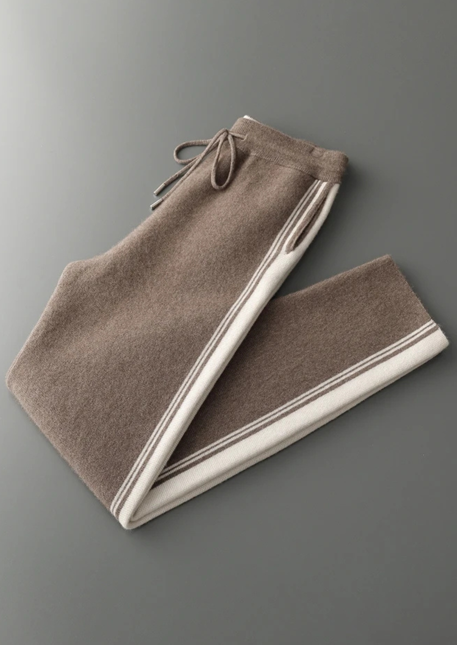 100% CASHMERE TRACKSUIT